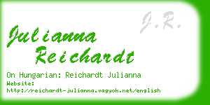 julianna reichardt business card